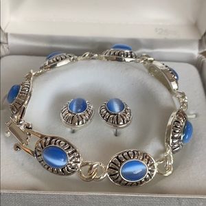 Roman Bracelet and Earrings Set